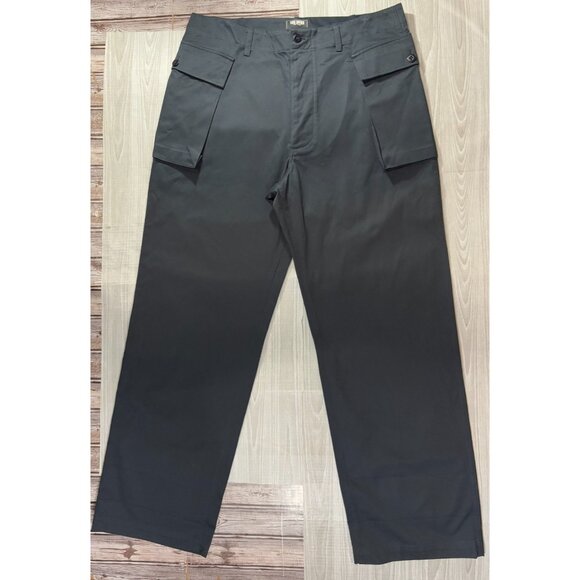 Todd Snyder two pockets cargo chino pants wide legs sz 36 color navy sample rare